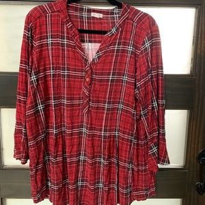 Plaid Dress Barn shirt